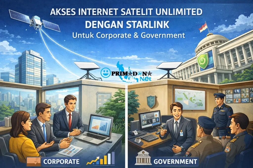 Starlink Internet Indonesia oleh PRIMADONA Net