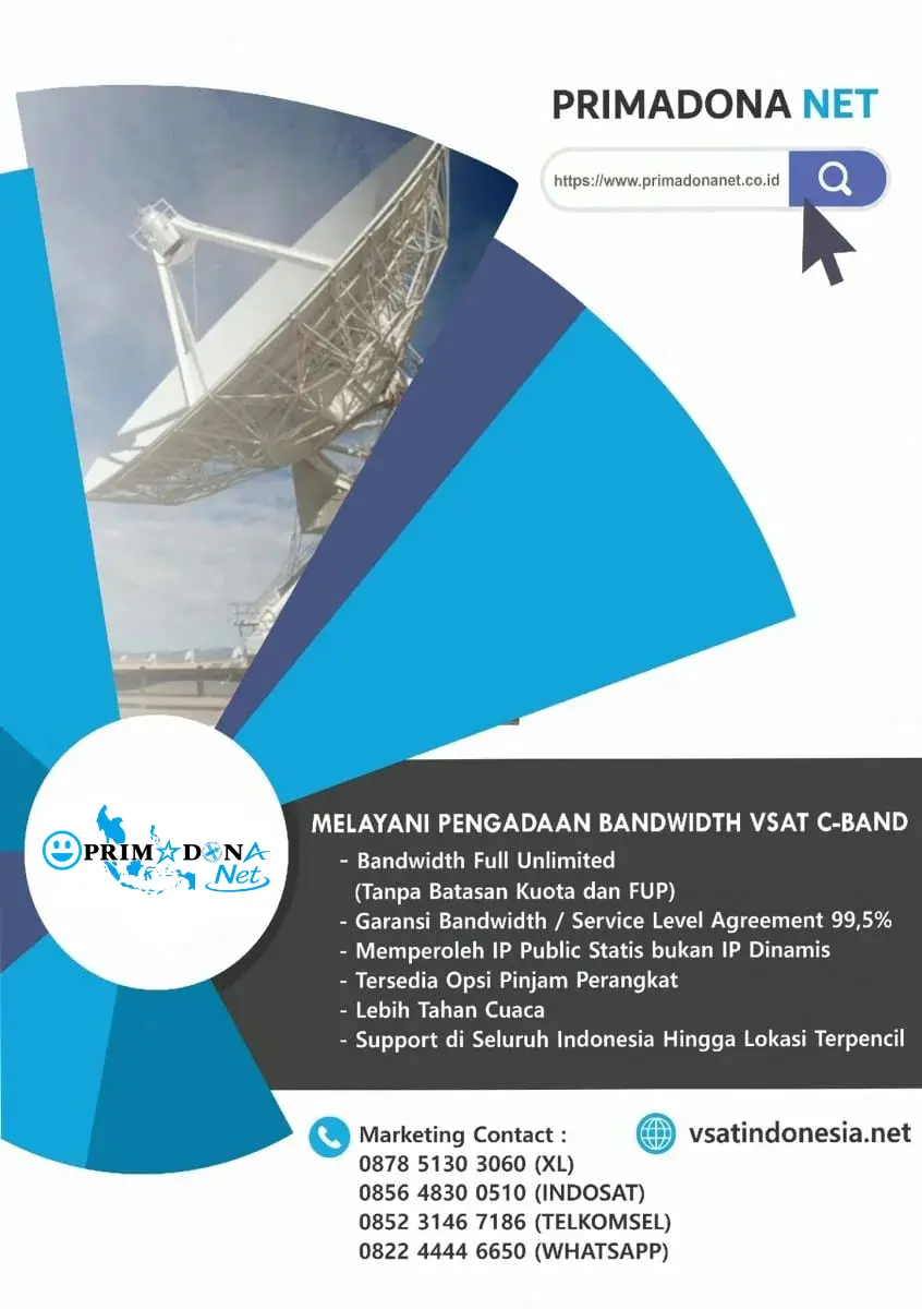 order perangkat internet satelit vsat indonesia primadona net