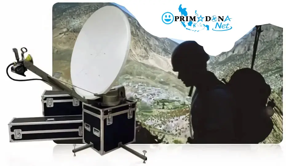 VSAT Portable - VSAT Manpack PRIMADONA Net